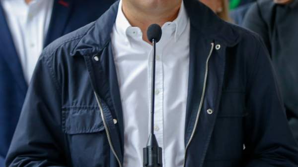 Juanma Moreno, hoy ante los medios Juanma Moreno, hoy ante los medios