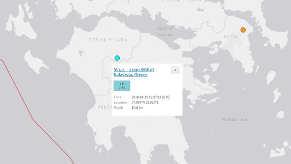 Terremoto en Grecia Terremoto en Grecia