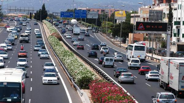 Tráfico en la Via de Sintura Tráfico en la Via de Sintura