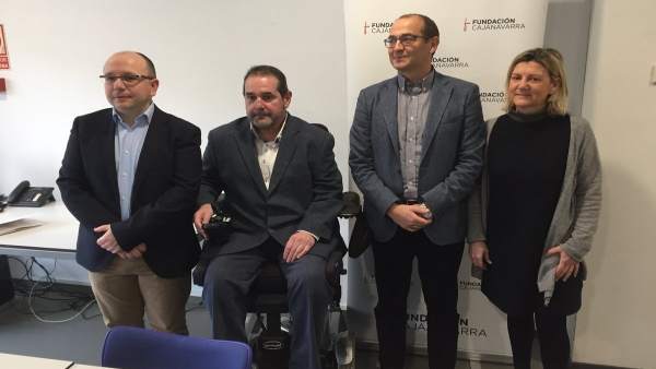 Alberto Lafuente, Javier Miranda, Javier Fernández y Gemma Botín Alberto Lafuente, Javier Miranda, Javier Fernández y Gemma Botín