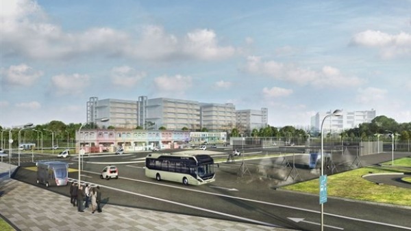 Volvo prueba sus autobuses autónomos en Singapur Volvo prueba sus autobuses autónomos en Singapur