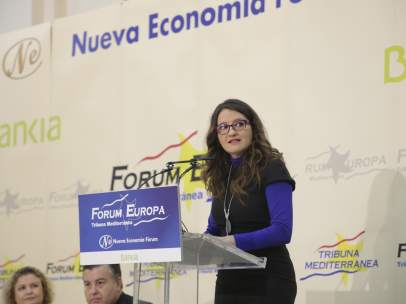 Oltra, en un desayuno informativo