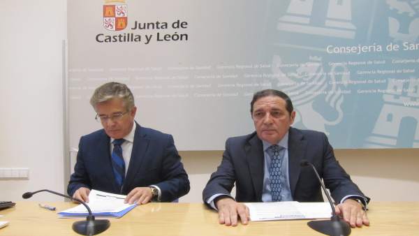 Sáez Aguado (d) con López Iglesias (i) Sáez Aguado (d) con López Iglesias (i)