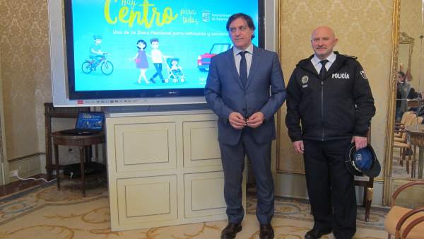 Presentación de la iniciativa para controlar vehículos en Salamanca Presentación de la iniciativa para controlar vehículos en Salamanca