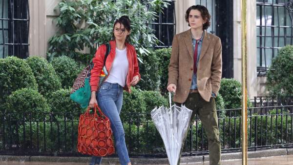Selena Gomez y Timothée Chalamet Selena Gomez y Timothée Chalamet