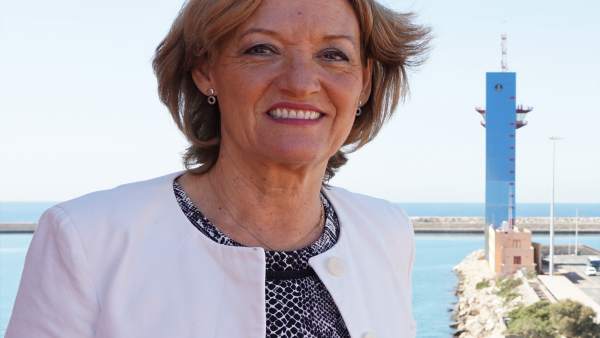 La presidenta de la Autoridad Portuaria de Almería, Carmen Ortiz La presidenta de la Autoridad Portuaria de Almería, Carmen Ortiz