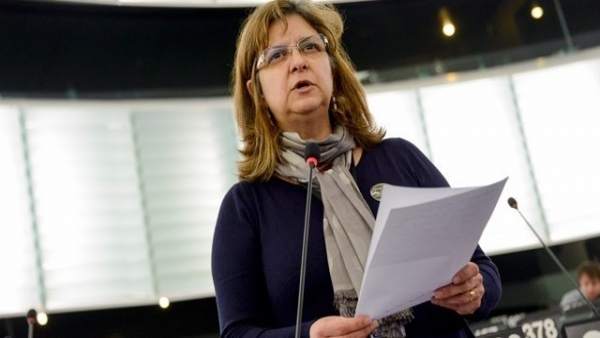 La diputada de IU en el Parlamento Europeo Paloma López La diputada de IU en el Parlamento Europeo Paloma López