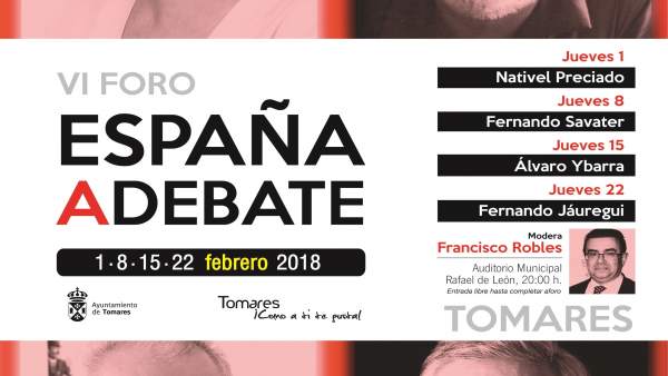 Cartel de España a debate. Cartel de España a debate.