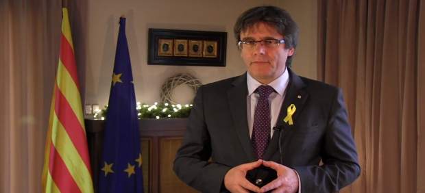 Discurso de fin de año de Carles Puigdemont