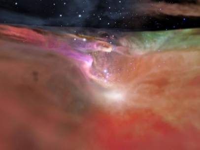 Vídeo de la NASA hasta la nebulosa de Orión