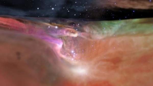 Vídeo de la NASA hasta la nebulosa de Orión Vídeo de la NASA hasta la nebulosa de Orión