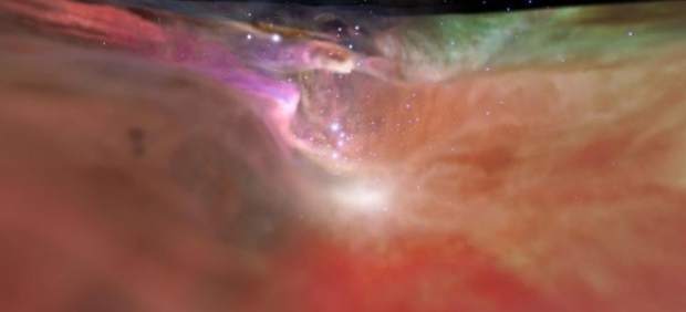 Vídeo de la NASA hasta la nebulosa de Orión