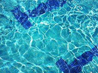 Piscina olímpica, natación, salvavidas