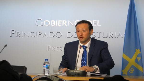El portavoz del Principado, Guillermo Martínez El portavoz del Principado, Guillermo Martínez