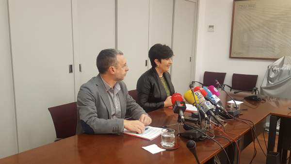 Miguel Laparra y María Solana. Miguel Laparra y María Solana.