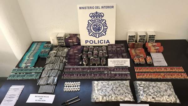 Policía nacional cigarrillos electronicos cannabis málaga detenido oede Policía nacional cigarrillos electronicos cannabis málaga detenido oede