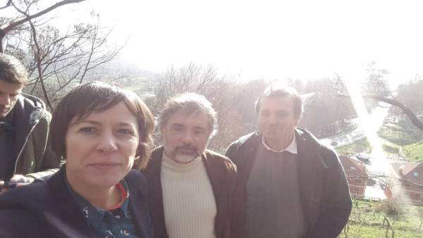 Ana Pontón, este miércoles en As Neves Ana Pontón, este miércoles en As Neves