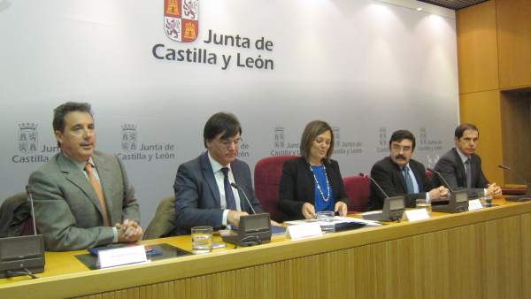 Rueda de prensa de Marcos con los presidentes de las confederaciones Rueda de prensa de Marcos con los presidentes de las confederaciones