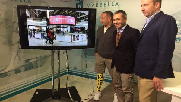 Promoción de la Copa Davis en Marbella Promoción de la Copa Davis en Marbella