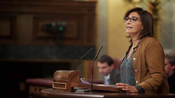 La diputada Isabel Borrego La diputada Isabel Borrego
