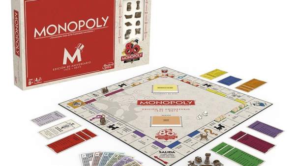 MONOPOLY EDICIÓN ESPECIAL 80 ANIVERSARIO MONOPOLY EDICIÓN ESPECIAL 80 ANIVERSARIO