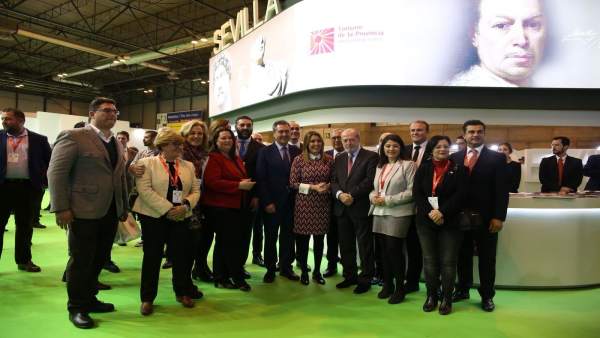 Susana Díaz visita el expositor de Sevilla en Fitur Susana Díaz visita el expositor de Sevilla en Fitur