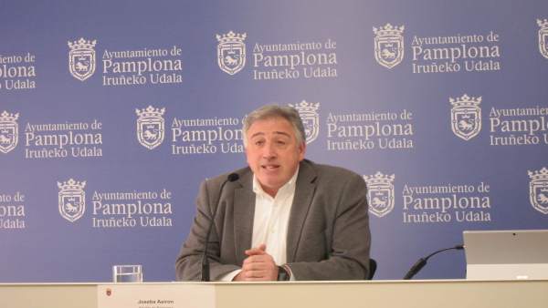 El alcalde de Pamplona, Joseba Asiron El alcalde de Pamplona, Joseba Asiron
