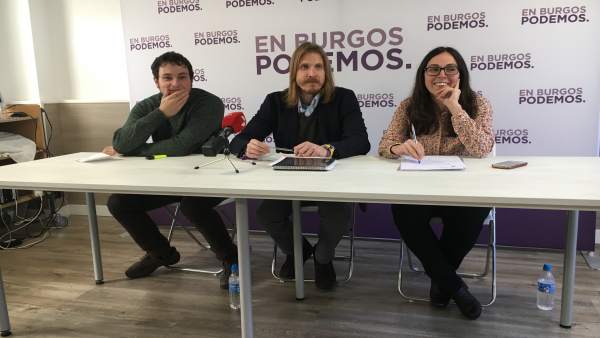 Félix Díez, Pablo Fernández y Laura Dominguez Félix Díez, Pablo Fernández y Laura Dominguez