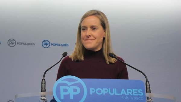 Amaya Fernández, secretaria general del PP vasco Amaya Fernández, secretaria general del PP vasco