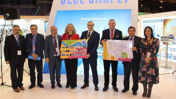 Actuación promocional por el turismo de cruceros en Fitur Actuación promocional por el turismo de cruceros en Fitur
