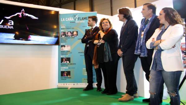 Presentación en Fitur del festival 'La Caña Flamenca' Presentación en Fitur del festival 'La Caña Flamenca'