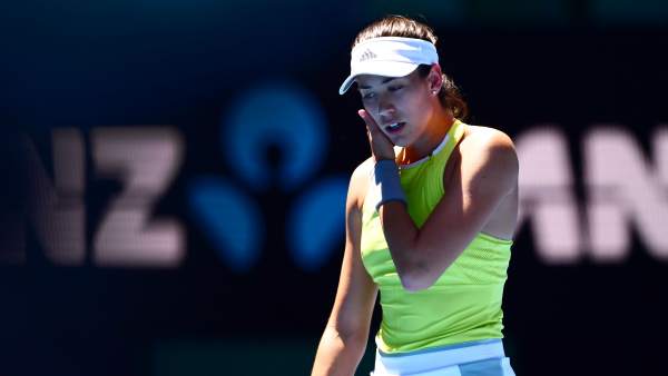 Garbiñe Muguruza en el Abierto de Australia Garbiñe Muguruza en el Abierto de Australia