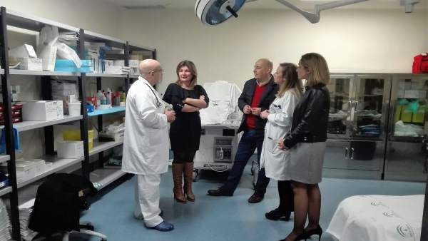 El PP visita el Hospital La Inmaculada El PP visita el Hospital La Inmaculada