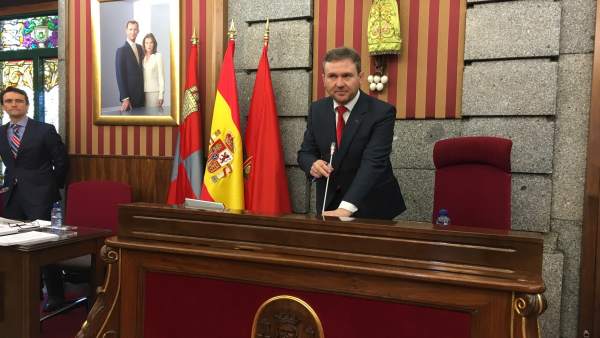 El alcalde de Burgos, Javier Lacalle El alcalde de Burgos, Javier Lacalle
