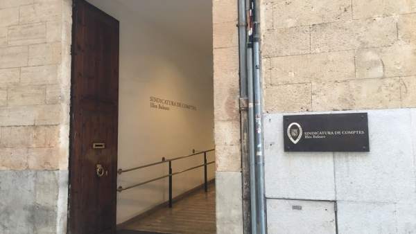 Sindicatura de Cuentas de Baleares, fachada, recurso Sindicatura de Cuentas de Baleares, fachada, recurso