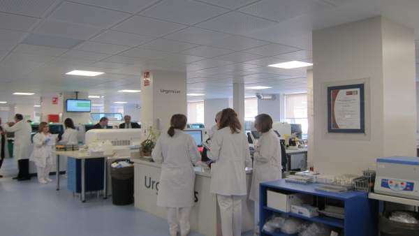 Vista De Los Nuevos Laboratorios en el Hospital de Jaén Vista De Los Nuevos Laboratorios en el Hospital de Jaén