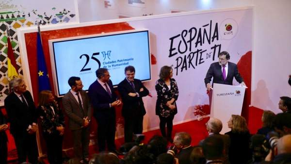 Rajoy preside en Fitur un acto con las ciudades Patrimonio de la Humanidad Rajoy preside en Fitur un acto con las ciudades Patrimonio de la Humanidad