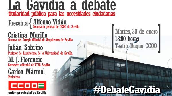 Cartel del debate. Cartel del debate.