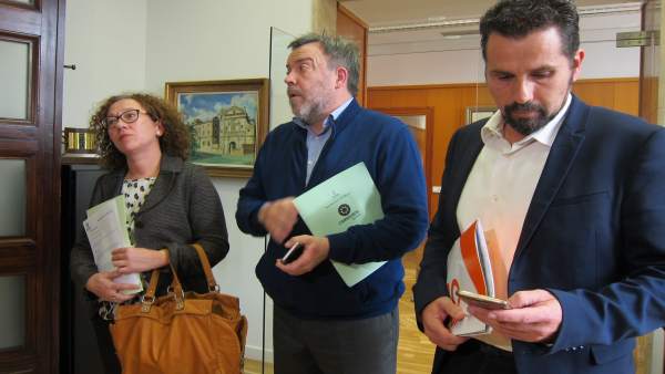 Alicia Morales, Nacho Tornel y Mario Gómez Alicia Morales, Nacho Tornel y Mario Gómez