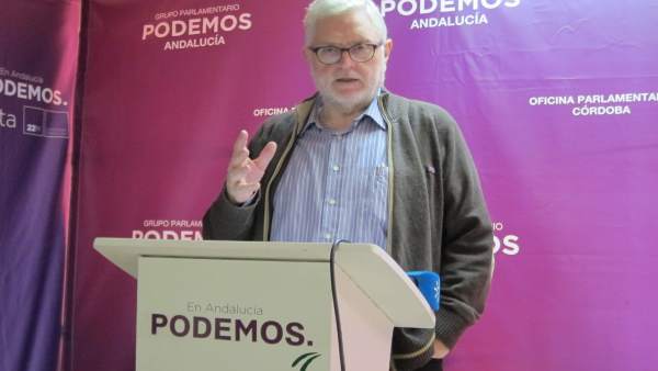 El diputado de Podemos por Córdoba, Manuel Monereo El diputado de Podemos por Córdoba, Manuel Monereo