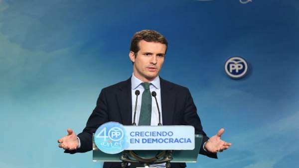 Casado: "Qui haja fet alguna cosa malament en el passat pagarà per açò, nosaltres hem de mirar al futur" Casado: "Qui haja fet alguna cosa malament en el passat pagarà per açò, nosaltres hem de mirar al futur"