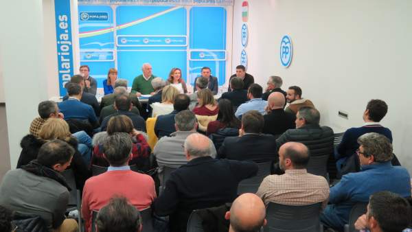 'El Partido Popular Ofrece A Los Riojanos Seguridad Y Confianza' 'El Partido Popular Ofrece A Los Riojanos Seguridad Y Confianza'