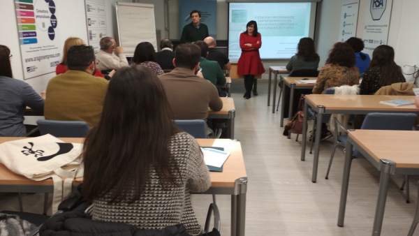 Una de las sesiones de los programas Una de las sesiones de los programas