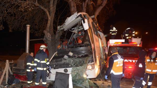 Accidente de autobus en Turquía Accidente de autobus en Turquía