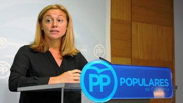 La diputada del PP Cristina Mazas La diputada del PP Cristina Mazas