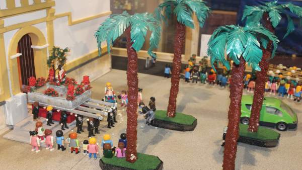 Recreación exposición playmobil alhaurín semana santa muñecos Recreación exposición playmobil alhaurín semana santa muñecos