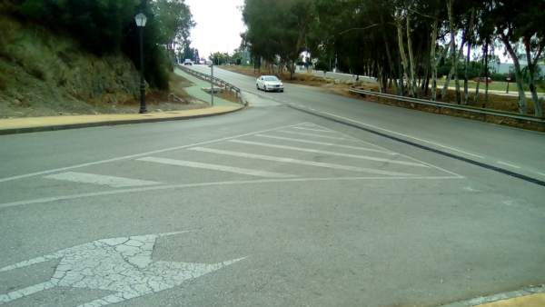 TRamo de carretera en Málaga TRamo de carretera en Málaga