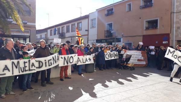 Concentración este domingo en La Muela. Concentración este domingo en La Muela.