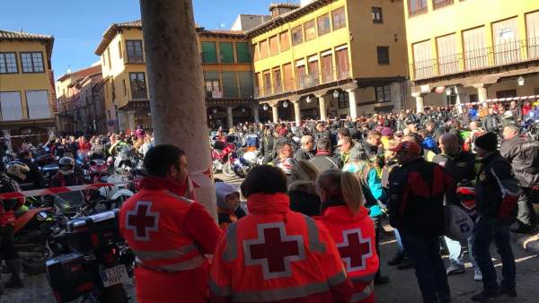 Tordesillas.- Dispositivo de Cruz Roja en 'Motauros' Tordesillas.- Dispositivo de Cruz Roja en 'Motauros'