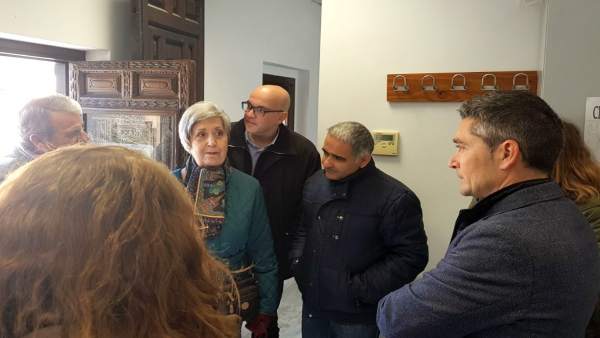 Visita de Cs al barrio Fígares de Granada Visita de Cs al barrio Fígares de Granada